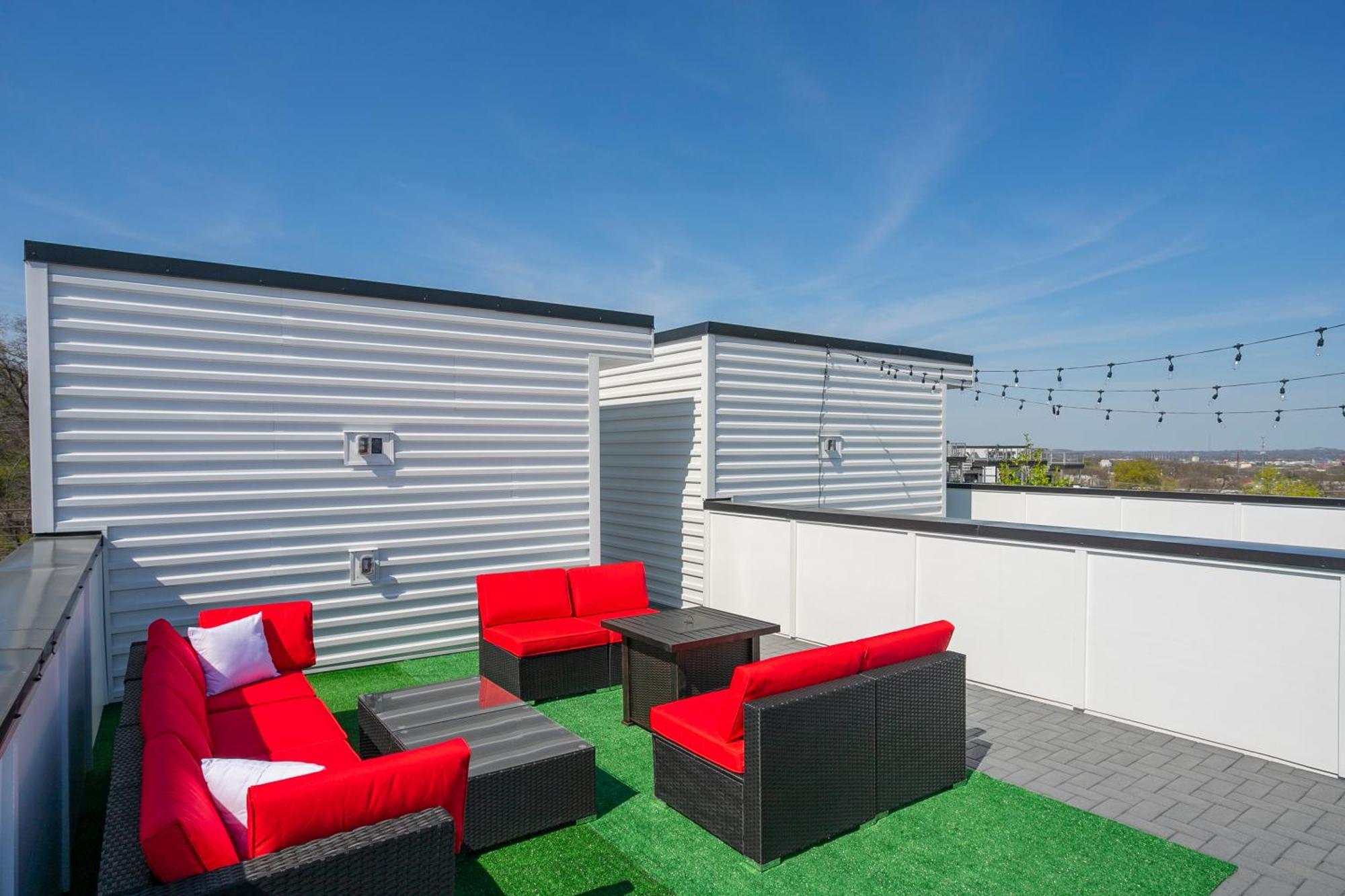 Luxury Townhome Skyline Views Mins To Dt Nashville Esterno foto
