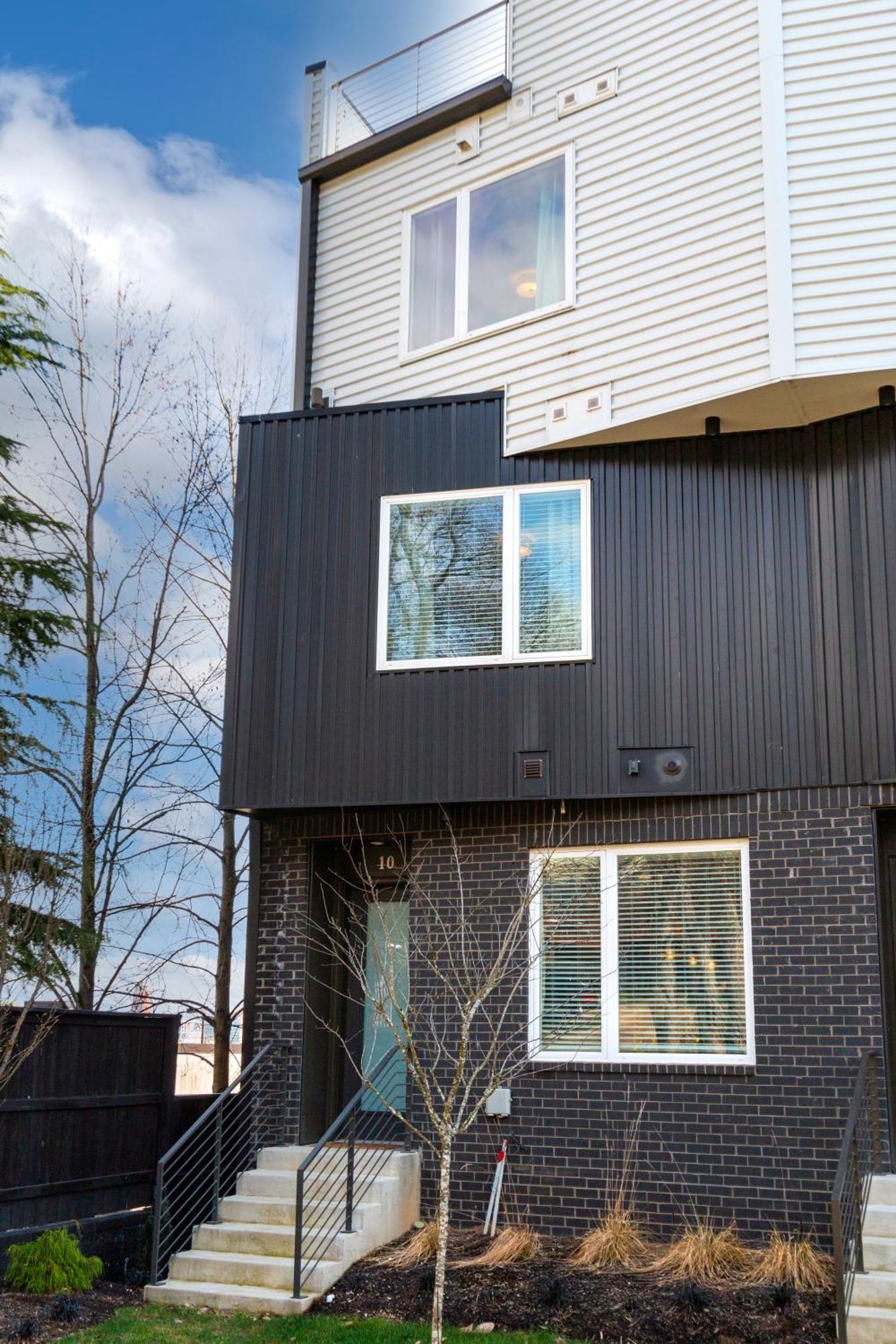 Luxury Townhome Skyline Views Mins To Dt Nashville Esterno foto